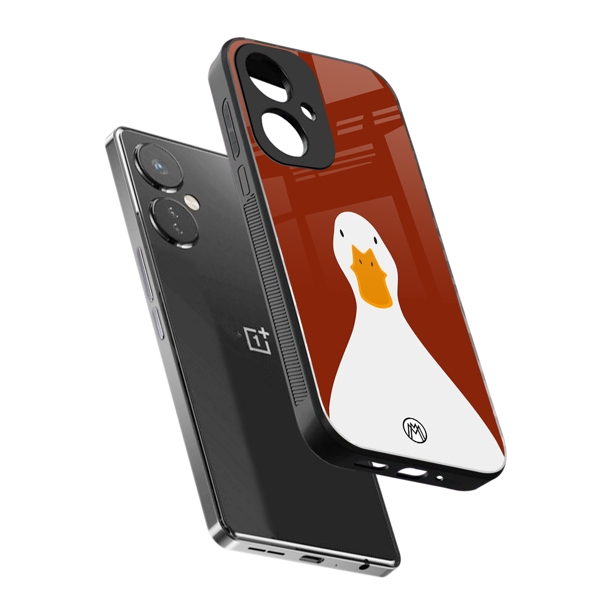 boring goose back phone cover | glass case for oneplus nord ce 3