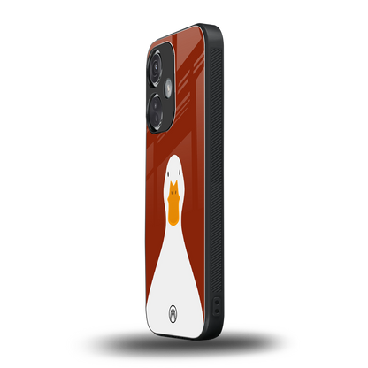 boring goose back phone cover | glass case for oneplus nord ce 3