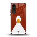 boring goose back phone cover | glass case for oneplus nord ce 4 lite