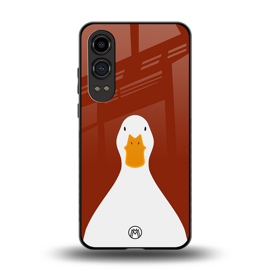 boring goose back phone cover | glass case for oneplus nord ce 4 lite