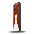 boring goose back phone cover | glass case for oneplus nord ce 4 lite