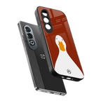 boring goose back phone cover | glass case for oneplus nord ce 4