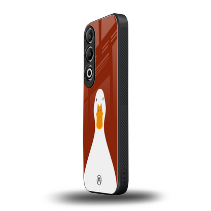 boring goose back phone cover | glass case for oneplus nord ce 4