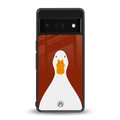 boring goose back phone cover | glass case for google pixel 6 pro