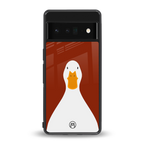 boring goose back phone cover | glass case for google pixel 6 pro