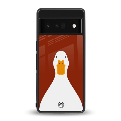 boring goose back phone cover | glass case for google pixel 6 pro