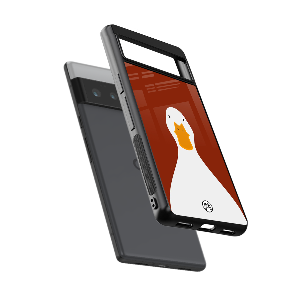 boring goose back phone cover | glass case for google pixel 6 pro