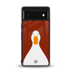 boring goose back phone cover | glass case for Google Pixel 6A