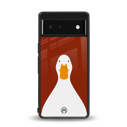 boring goose back phone cover | glass case for Google Pixel 6A