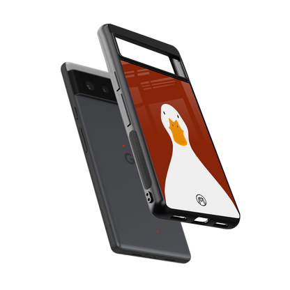 boring goose back phone cover | glass case for Google Pixel 6A