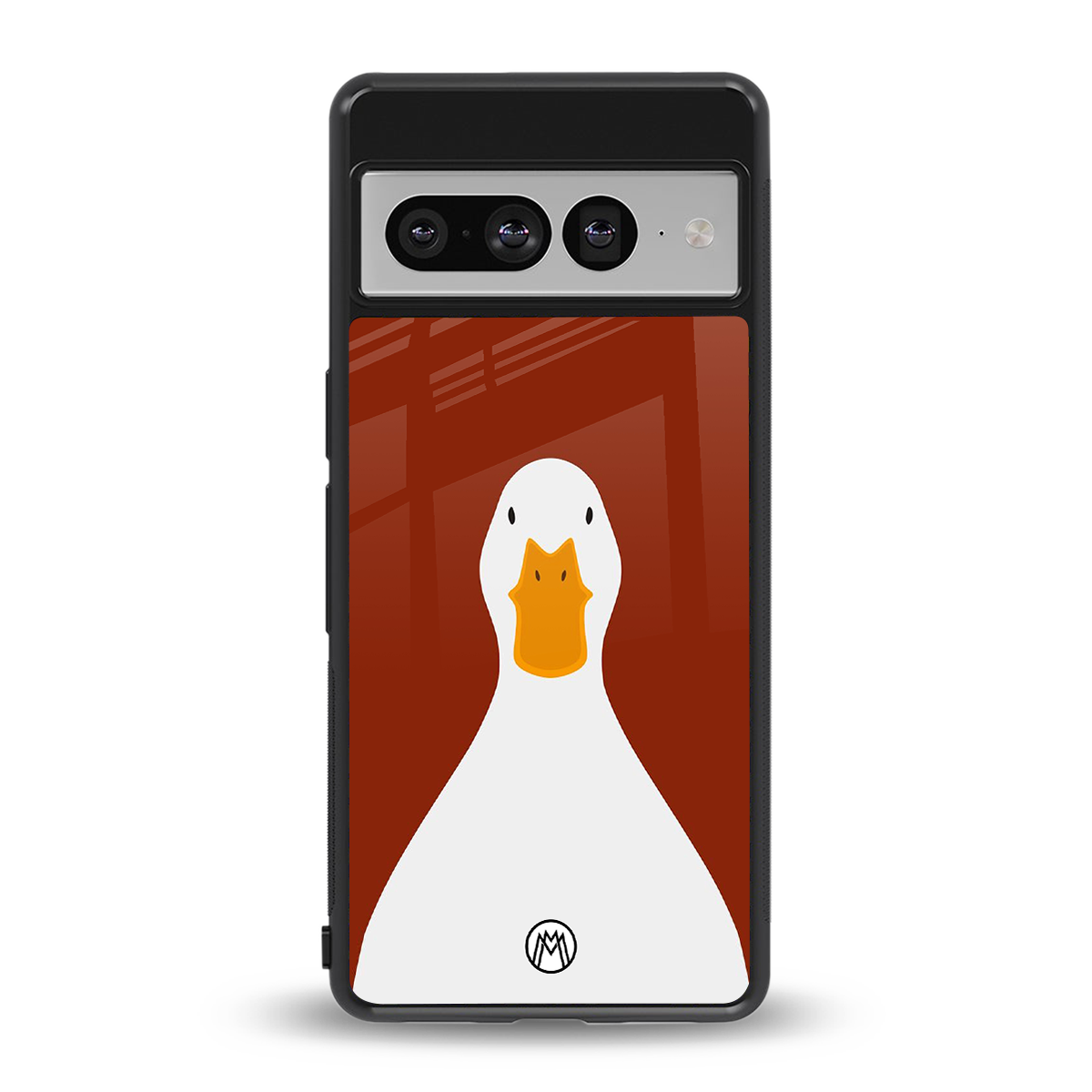 boring goose back phone cover | glass case for google pixel 7 pro