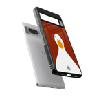 boring goose back phone cover | glass case for google pixel 7 pro