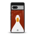 boring goose back phone cover | glass case for Google Pixel 7