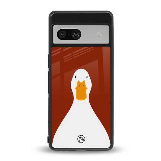 boring goose back phone cover | glass case for Google Pixel 7A