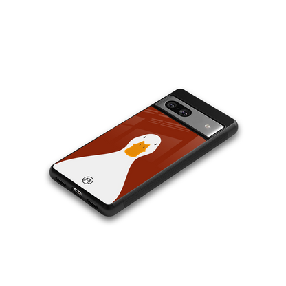 boring goose back phone cover | glass case for Google Pixel 7