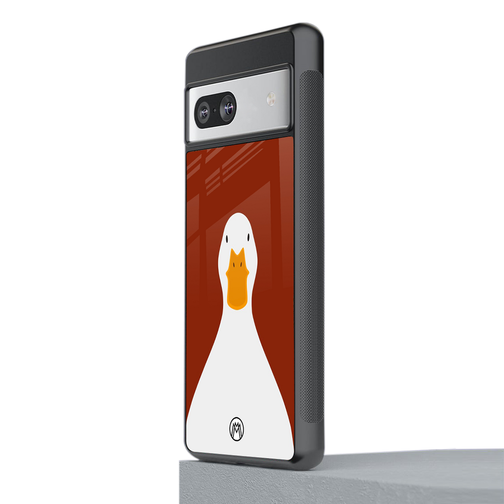 boring goose back phone cover | glass case for Google Pixel 7