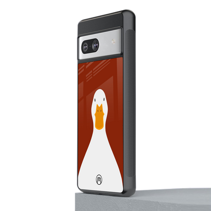 boring goose back phone cover | glass case for Google Pixel 7