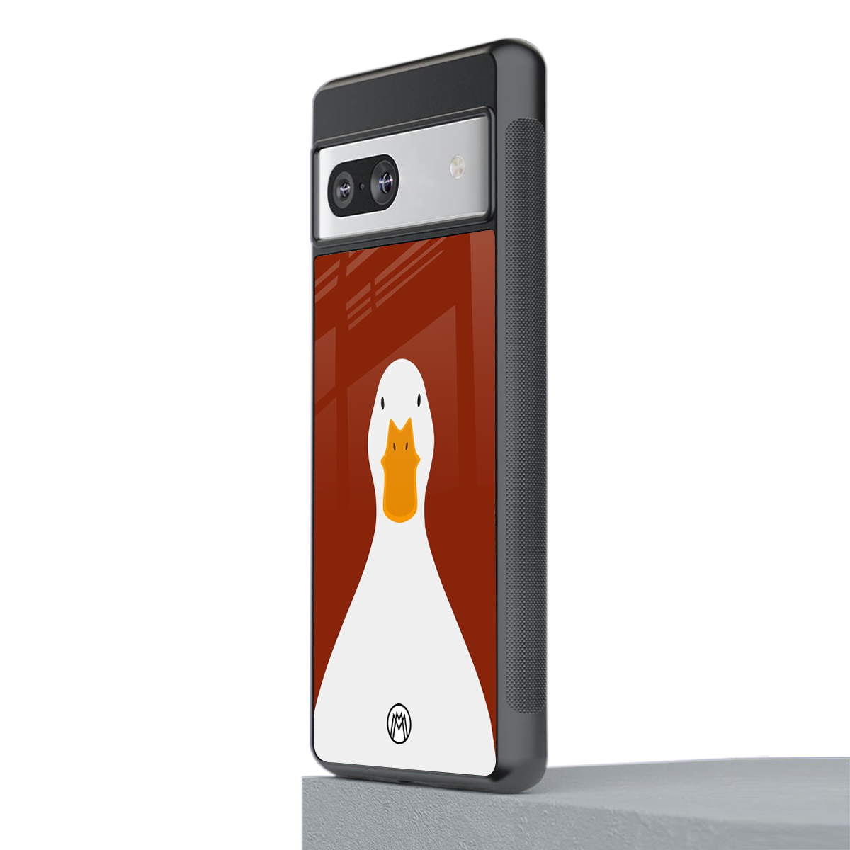 boring goose back phone cover | glass case for Google Pixel 7A