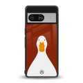 boring goose back phone cover | glass case for Google Pixel 8