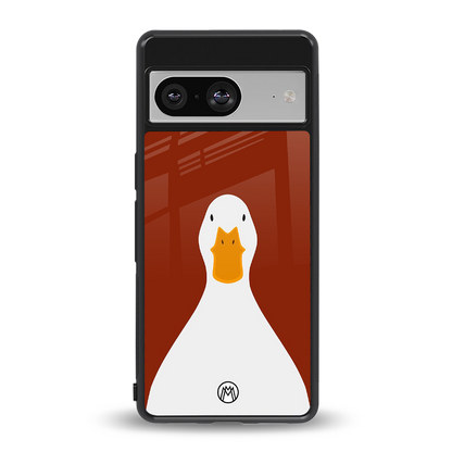 boring goose back phone cover | glass case for Google Pixel 8