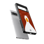 boring goose back phone cover | glass case for Google Pixel 8