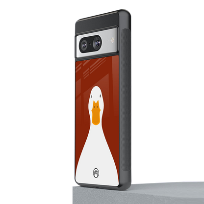 boring goose back phone cover | glass case for Google Pixel 8