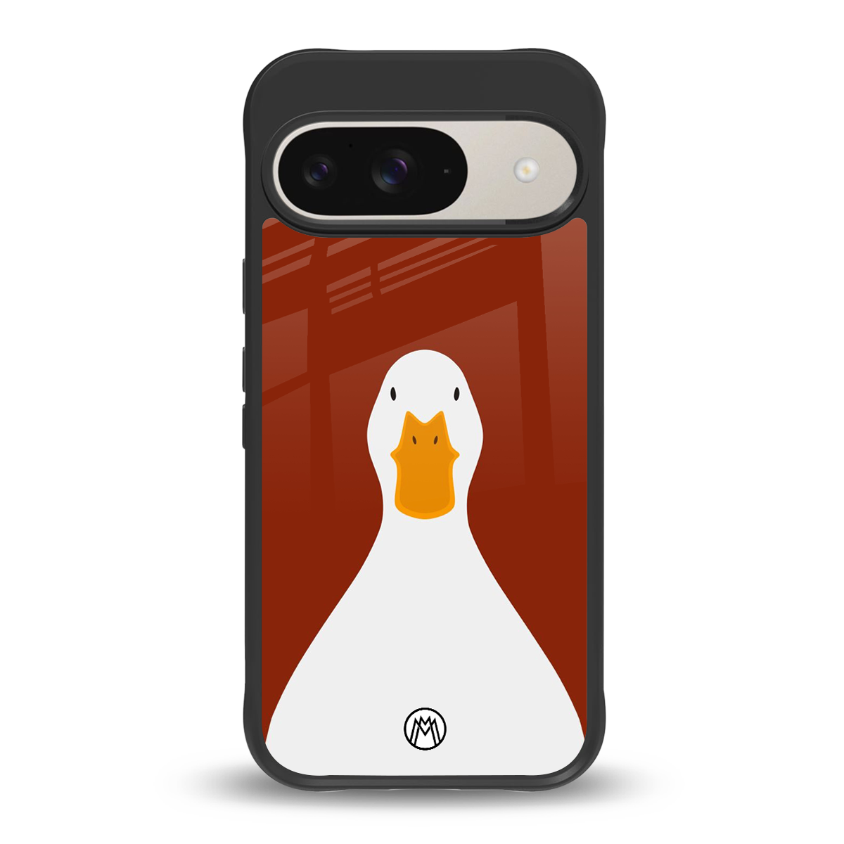 boring goose back phone cover | glass case for google pixel 9