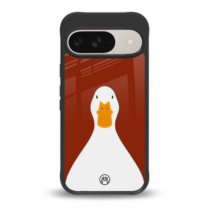 boring goose back phone cover | glass case for google pixel 9