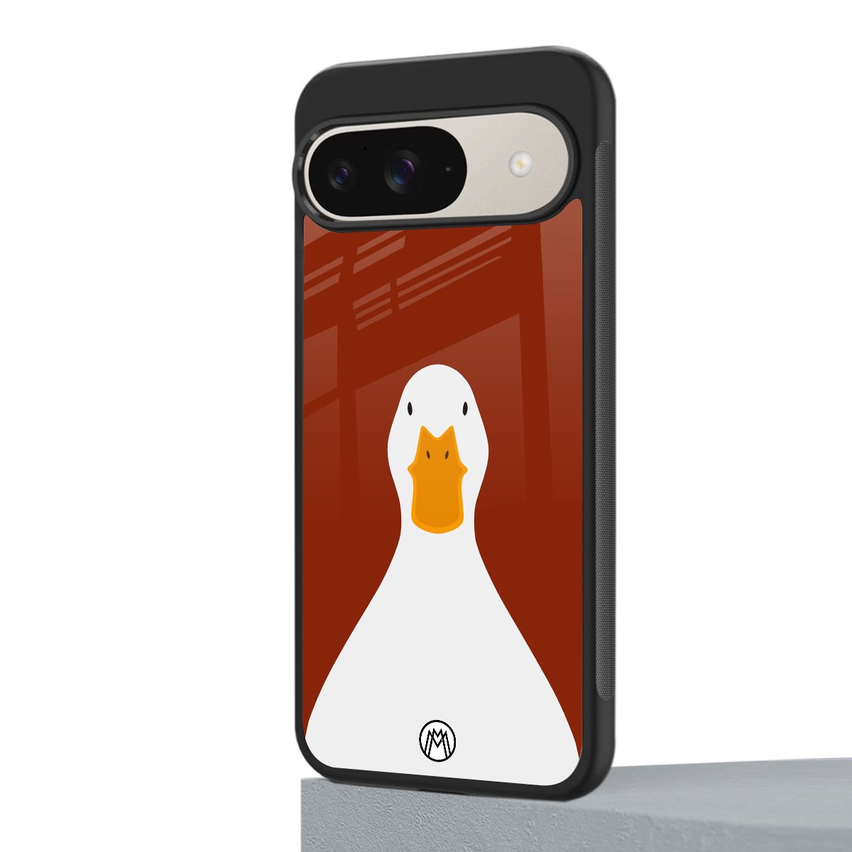 boring goose back phone cover | glass case for google pixel 9