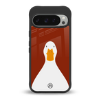boring goose back phone cover | glass case for google pixel 9 pro