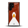 boring goose back phone cover | glass case for samsung galaxy s23 ultra