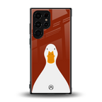 boring goose back phone cover | glass case for samsung galaxy s23 ultra