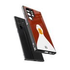 boring goose back phone cover | glass case for samsung galaxy s23 ultra