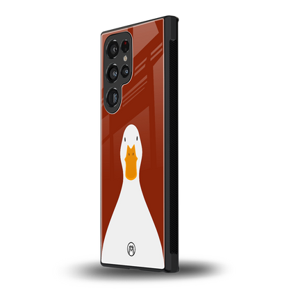 boring goose back phone cover | glass case for samsung galaxy s24 ultra