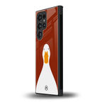 boring goose back phone cover | glass case for samsung galaxy s23 ultra