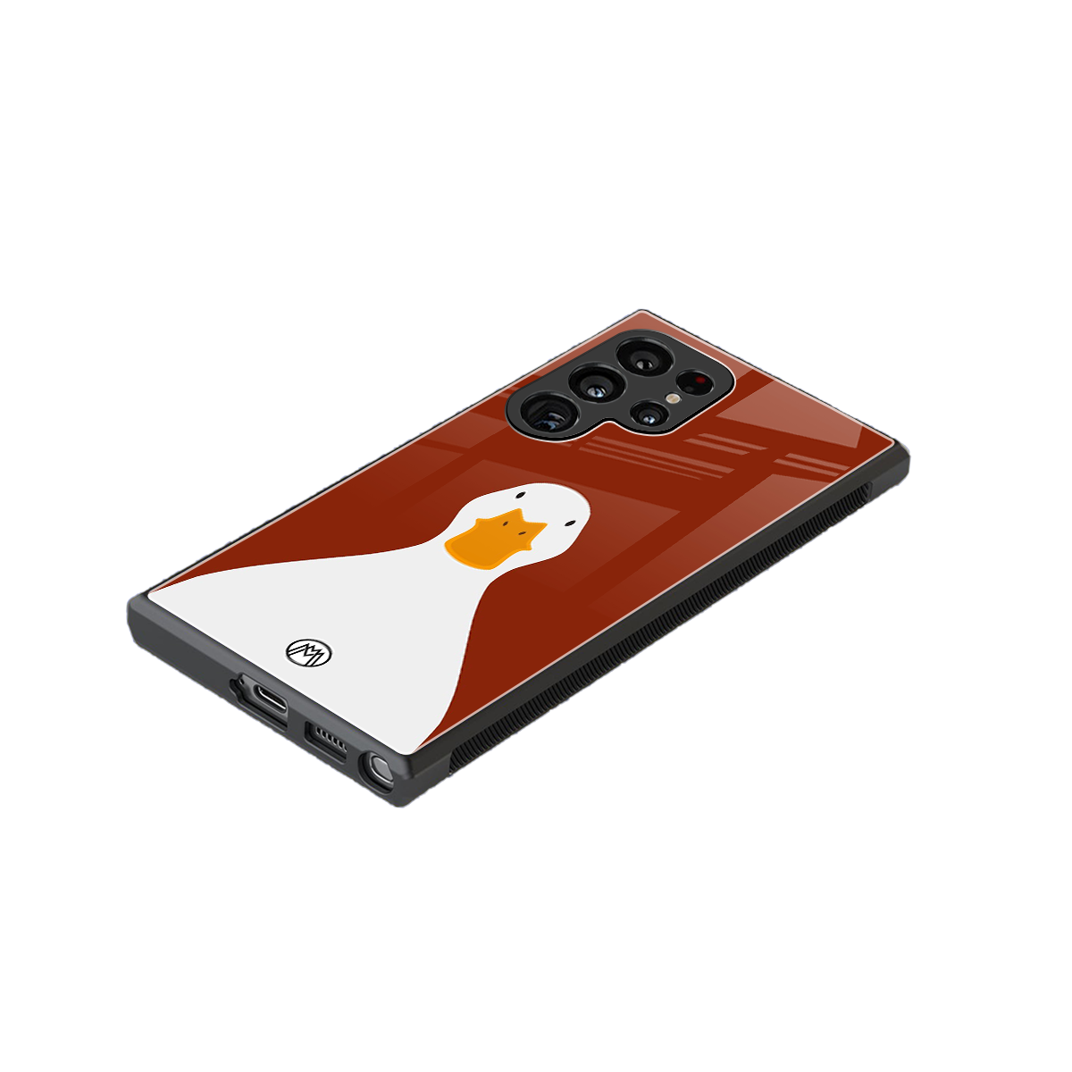 boring goose back phone cover | glass case for samsung galaxy s24 ultra