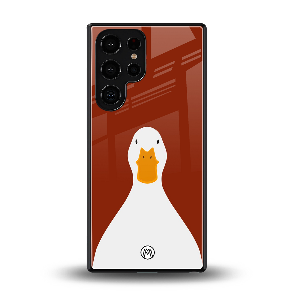 boring goose back phone cover | glass case for samsung galaxy s25 ultra