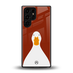 boring goose back phone cover | glass case for samsung galaxy s25 ultra