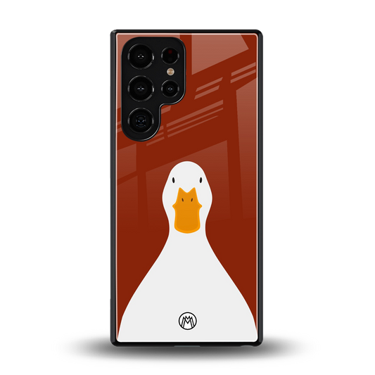 boring goose back phone cover | glass case for samsung galaxy s25 ultra