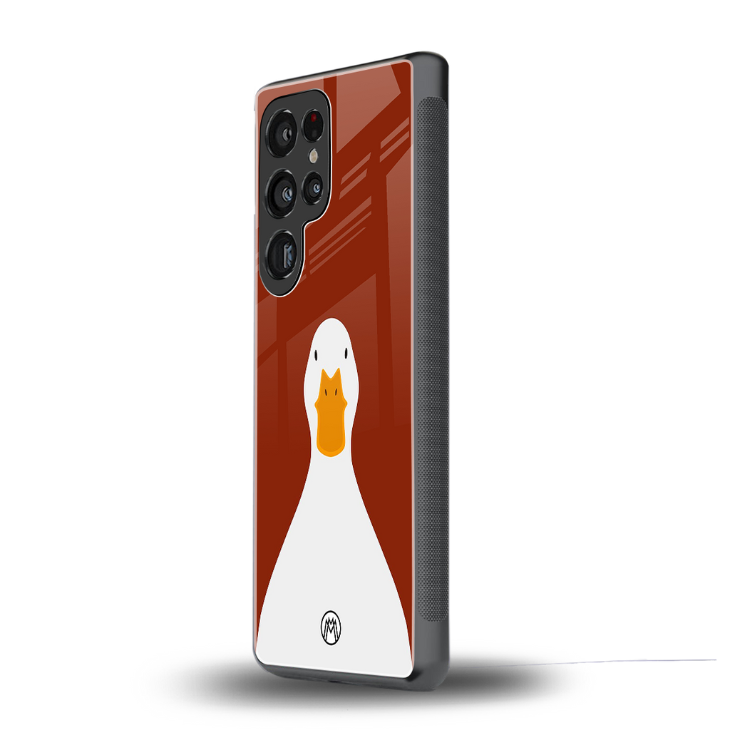 boring goose back phone cover | glass case for samsung galaxy s25 ultra