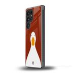boring goose back phone cover | glass case for samsung galaxy s25 ultra