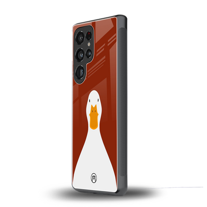 boring goose back phone cover | glass case for samsung galaxy s25 ultra