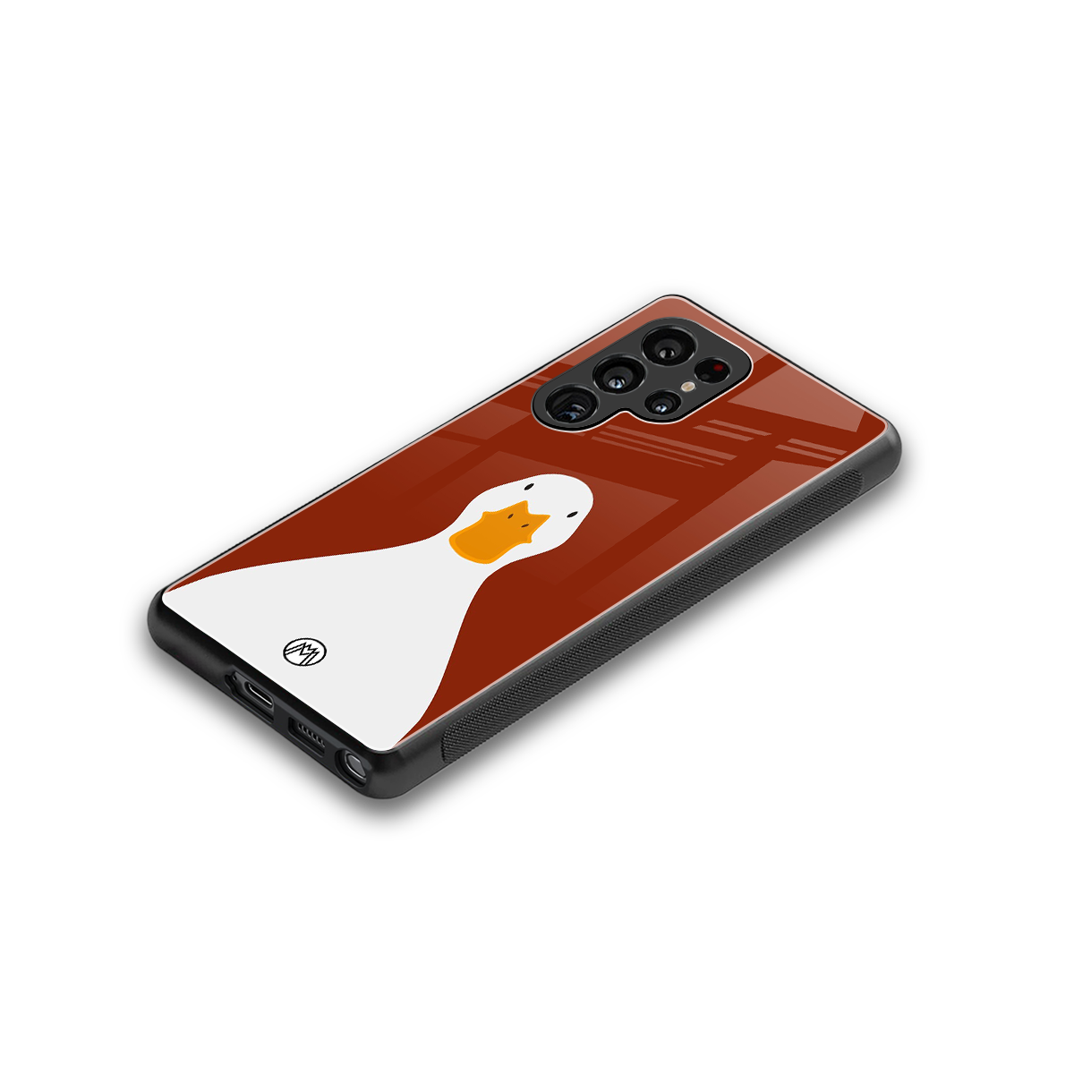 boring goose back phone cover | glass case for samsung galaxy s25 ultra