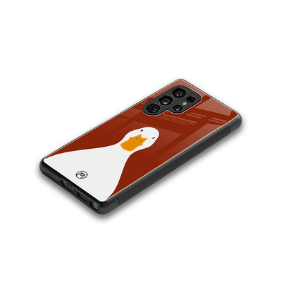 boring goose back phone cover | glass case for samsung galaxy s25 ultra