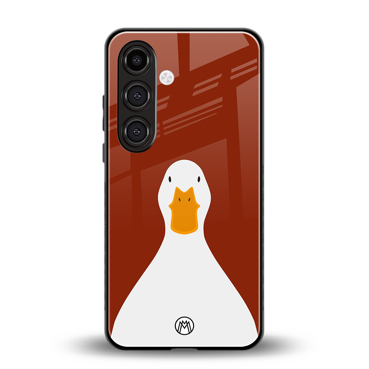 boring goose back phone cover | glass case for samsung galaxy s24 fe
