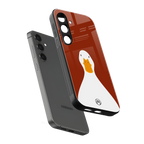 boring goose back phone cover | glass case for samsung galaxy s24