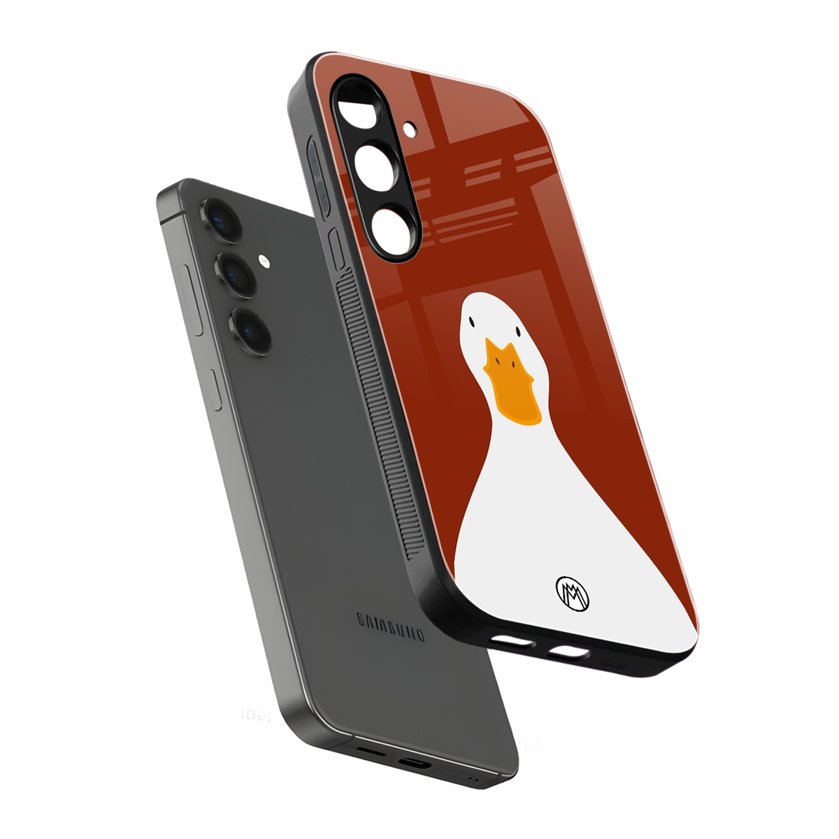 boring goose back phone cover | glass case for samsung galaxy s24 plus