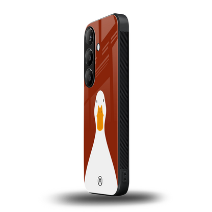 boring goose back phone cover | glass case for samsung galaxy s24 plus