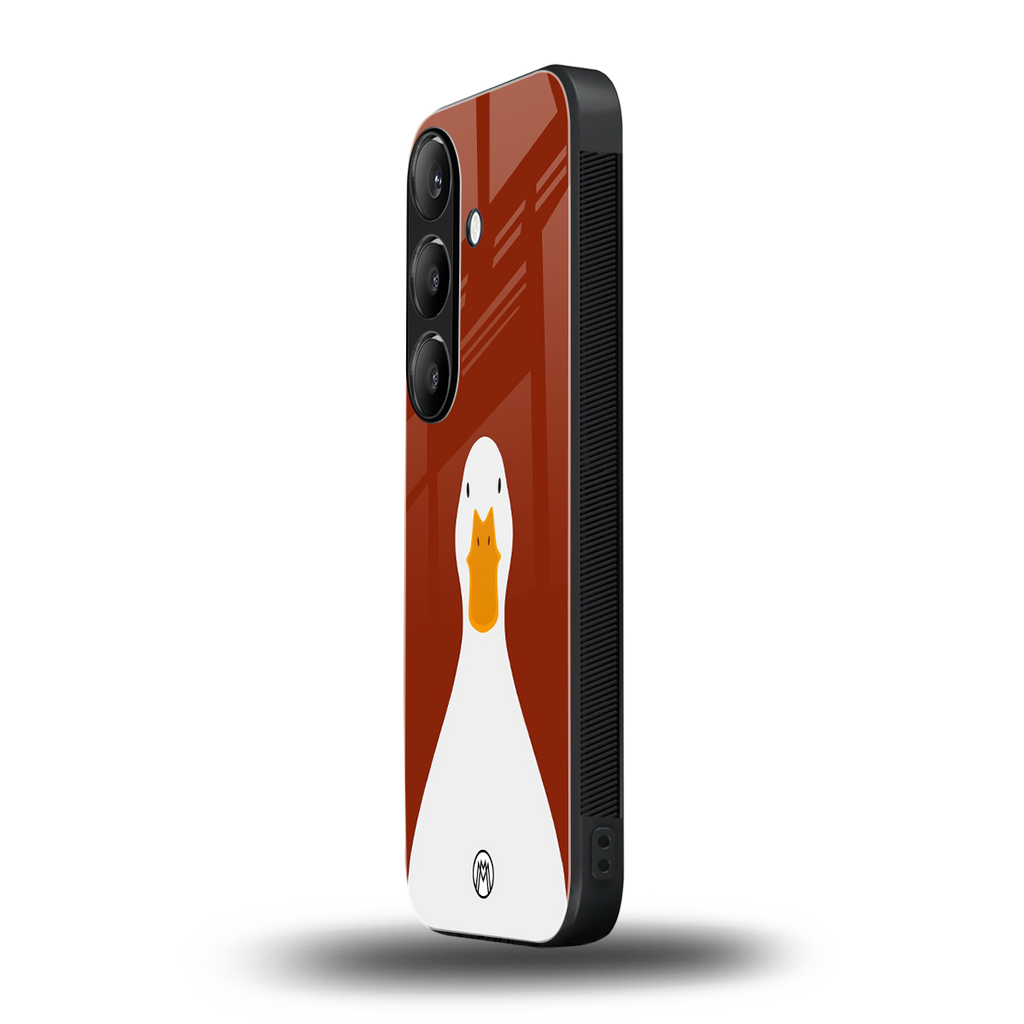 boring goose back phone cover | glass case for samsung galaxy s25 plus