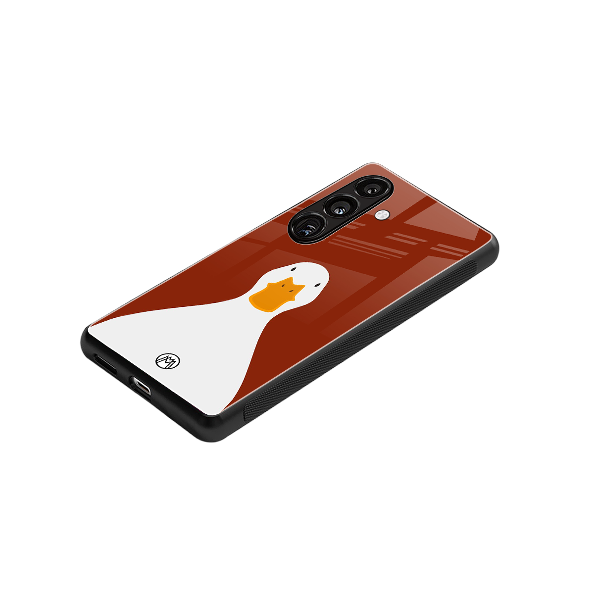 boring goose back phone cover | glass case for samsung galaxy s24 plus